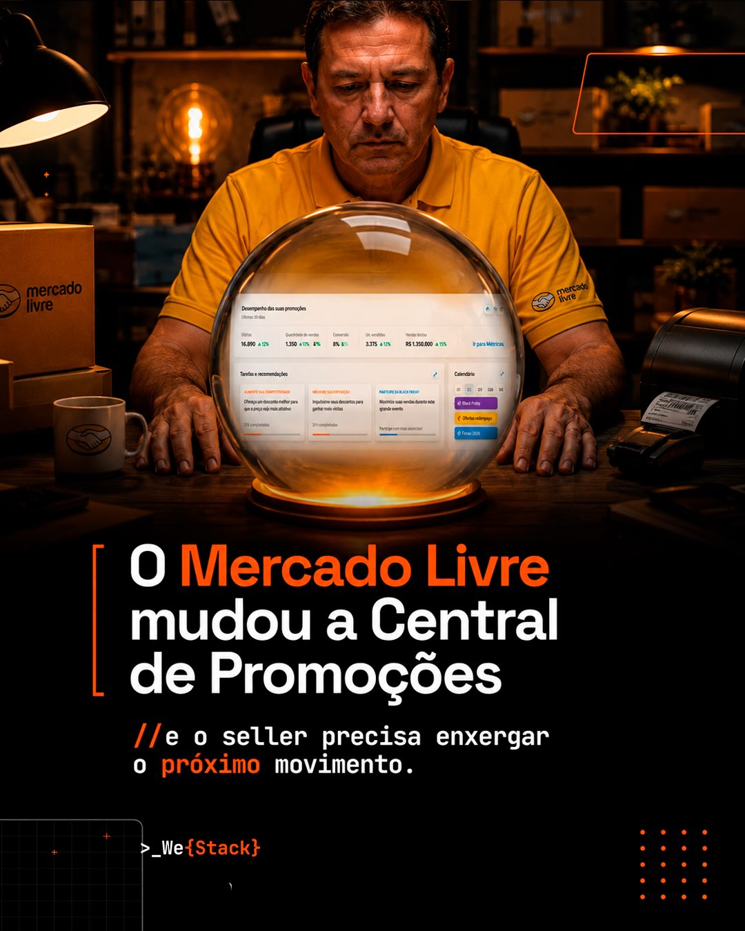 A nova Central de Promoções ficou mais completa.
Mais dados. Mais recomendações. Mais visibilidade sobre o que vem pela frente.

Mas existe uma difere